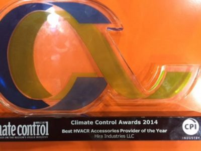 HVAC Accessories Supplier of the Year Award